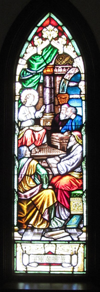 St. James Window - vestry